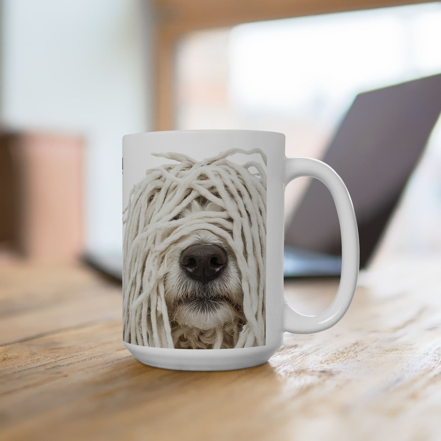 Puli White Wisdom Mug