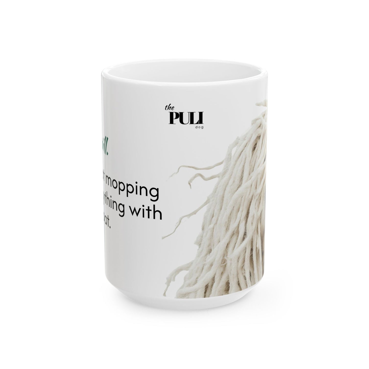 Puli White Wisdom Mug