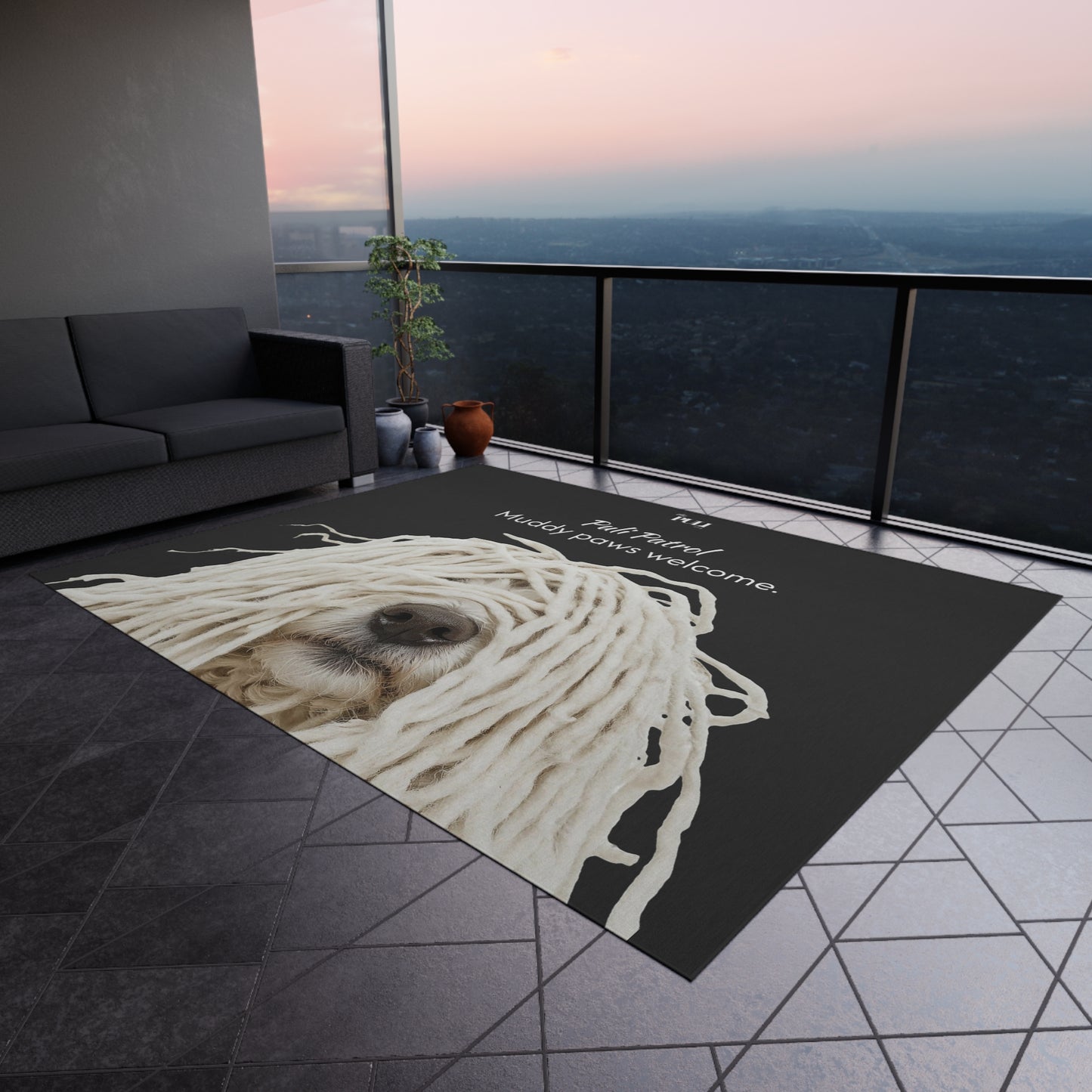 Puli White - Outdoor Rug