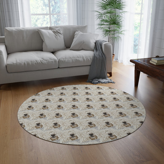 Puli White - Round Rug