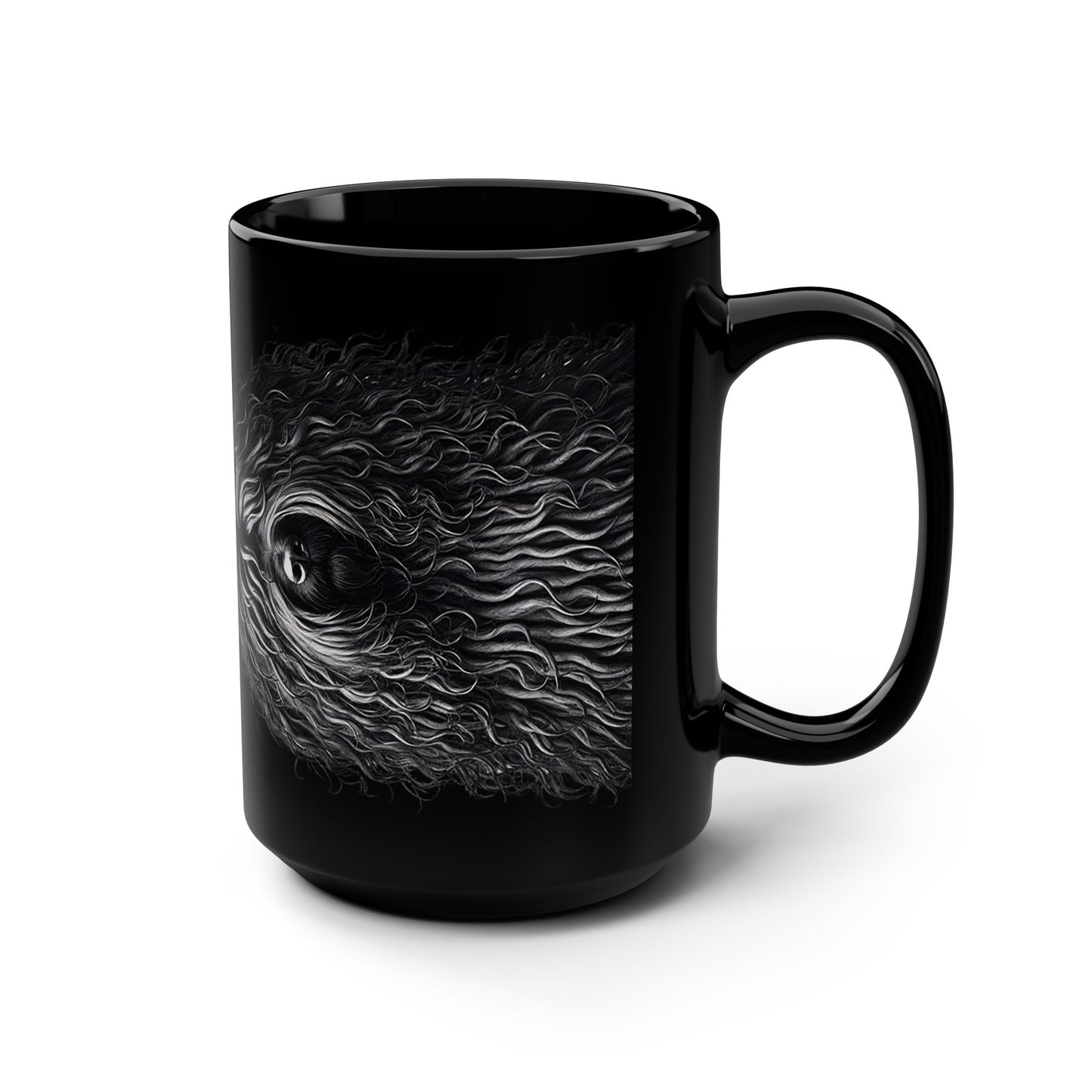 Puli Black Mug