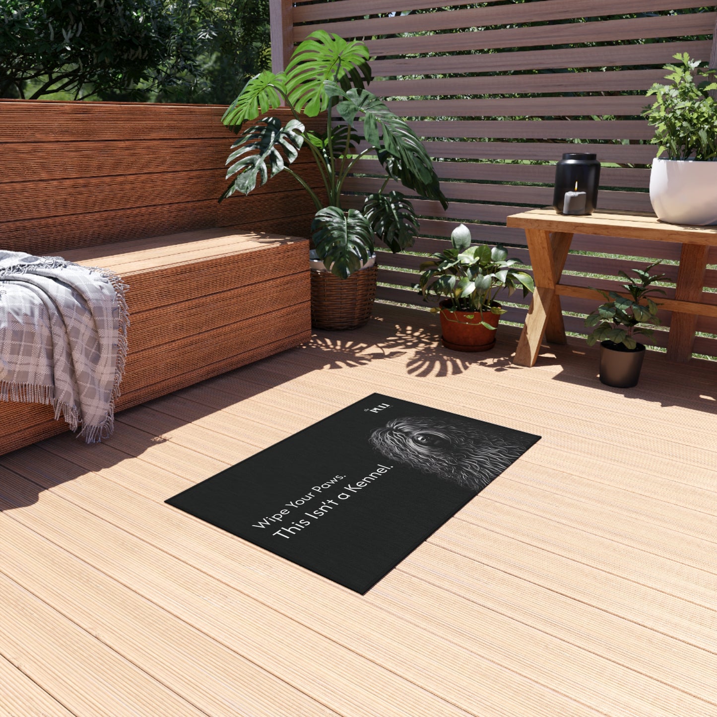 Puli Black - Outdoor Rug