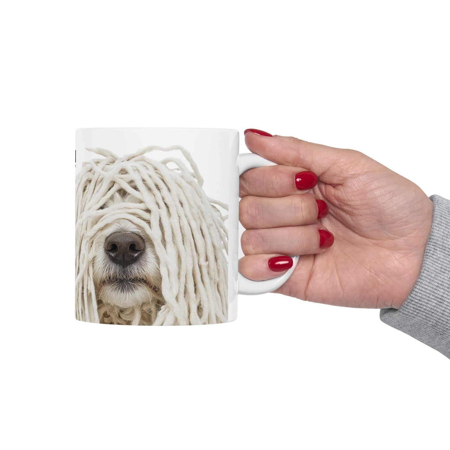 Puli White Wisdom Mug