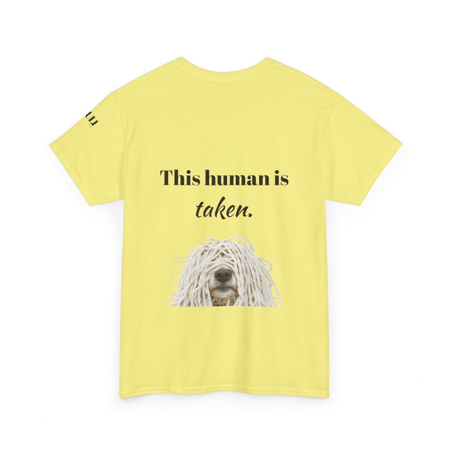 Puli Dog Unisex Heavy Cotton Tee T-shirt