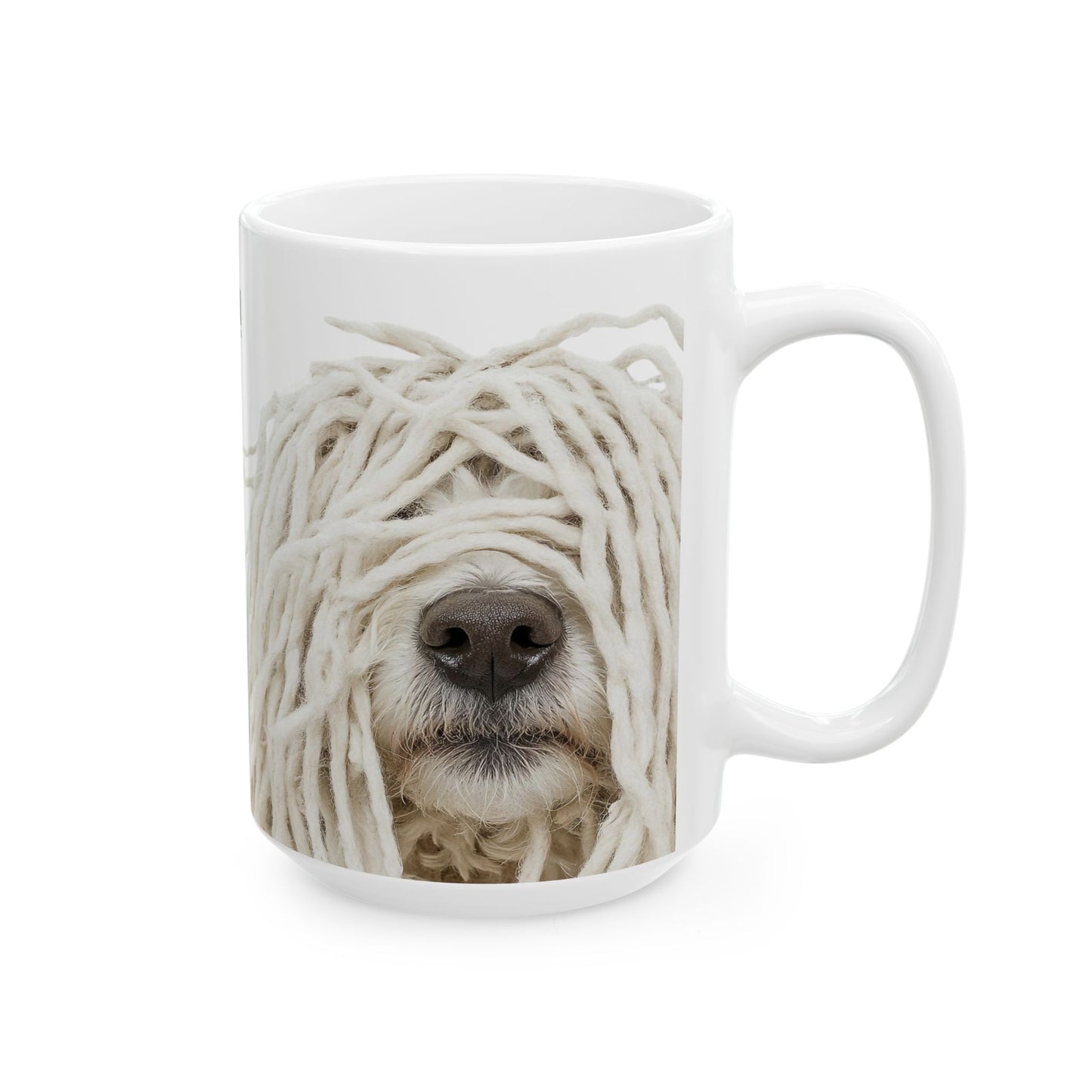 Puli White Wisdom Mug