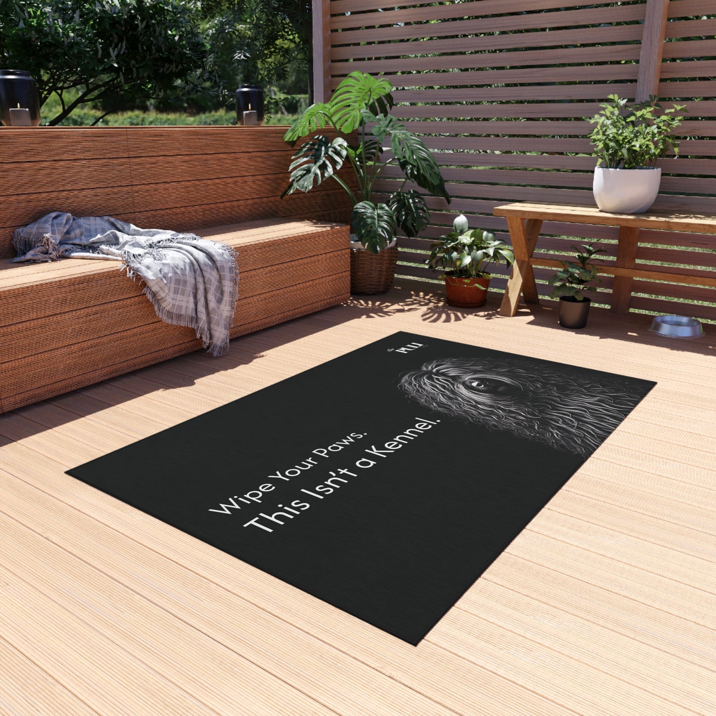 Puli Black - Outdoor Rug