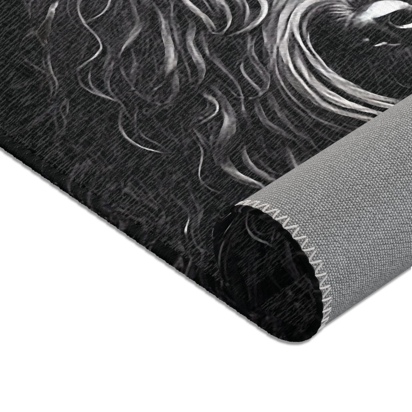 Puli Black Area Rugs