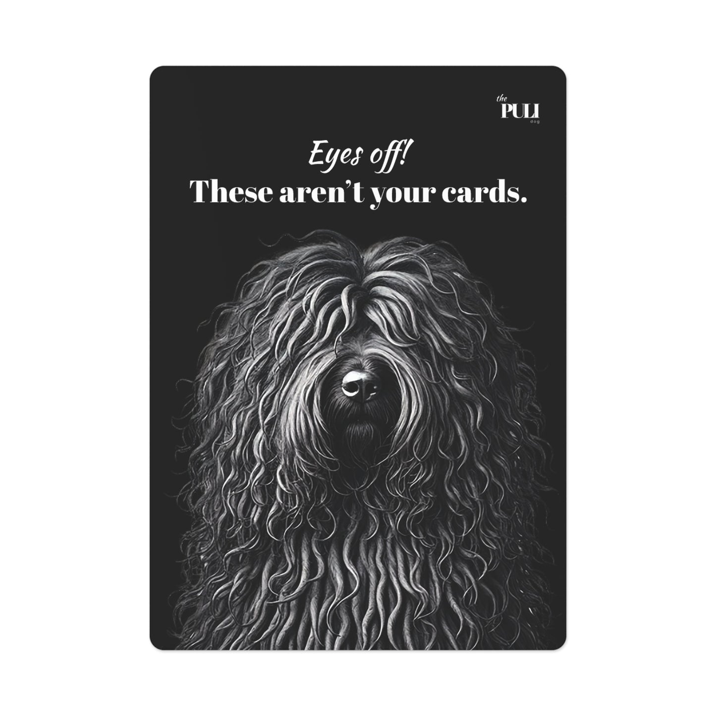 Puli Black - Poker Cards