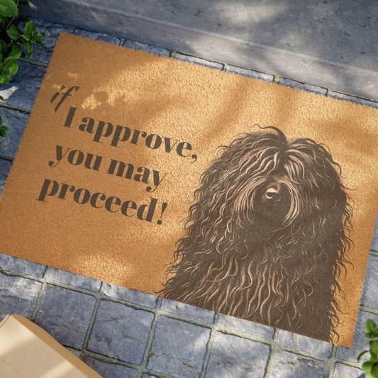 Puli Dog Doormat #1