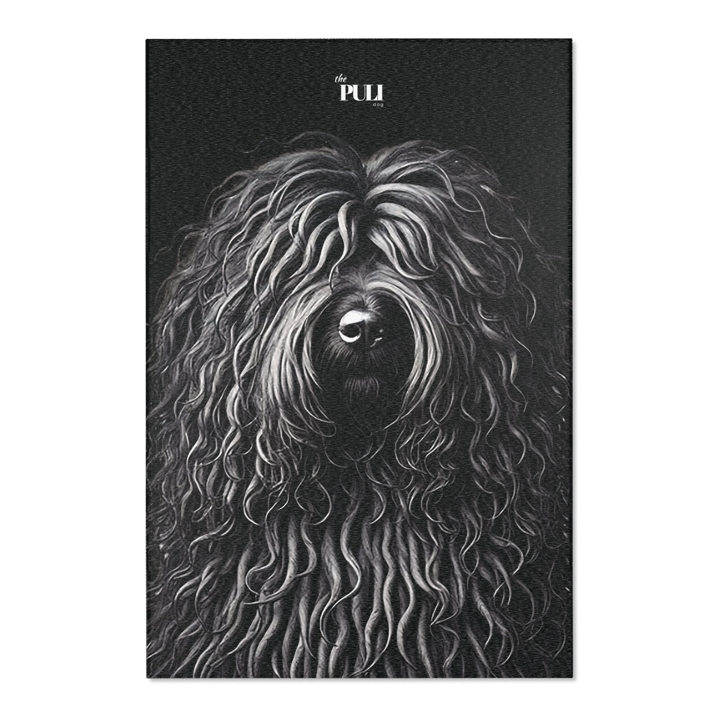 Puli Black Area Rugs