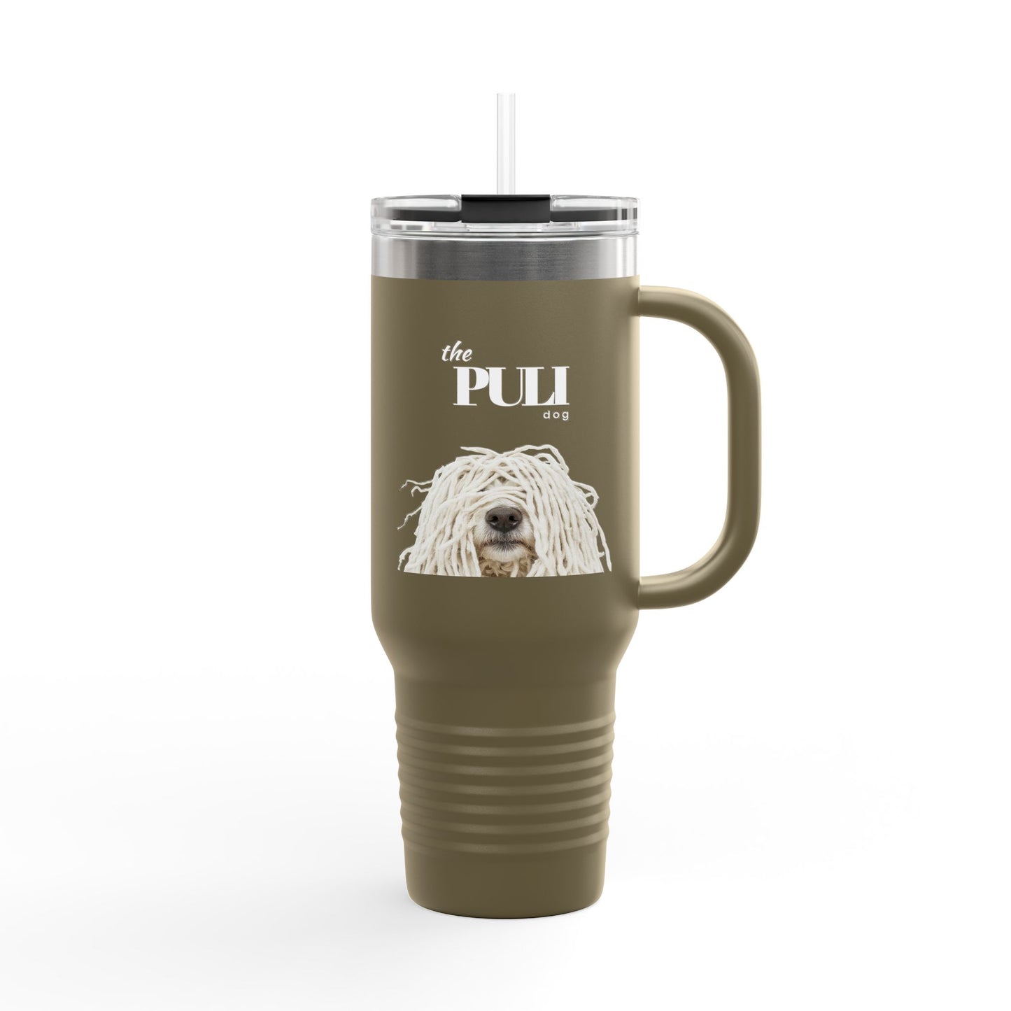 Puli Dog Insulated Travel Mug