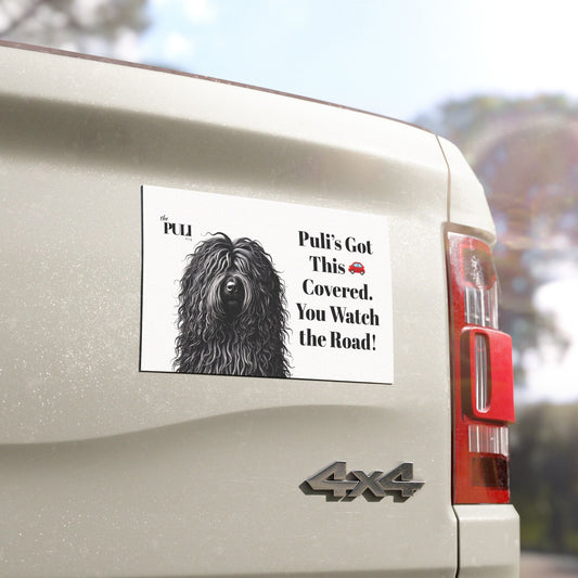 Puli Dog Car Magnet #1