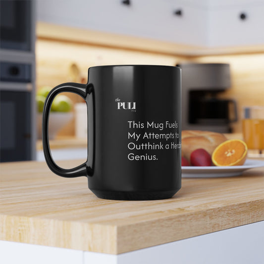 Puli Black Mug