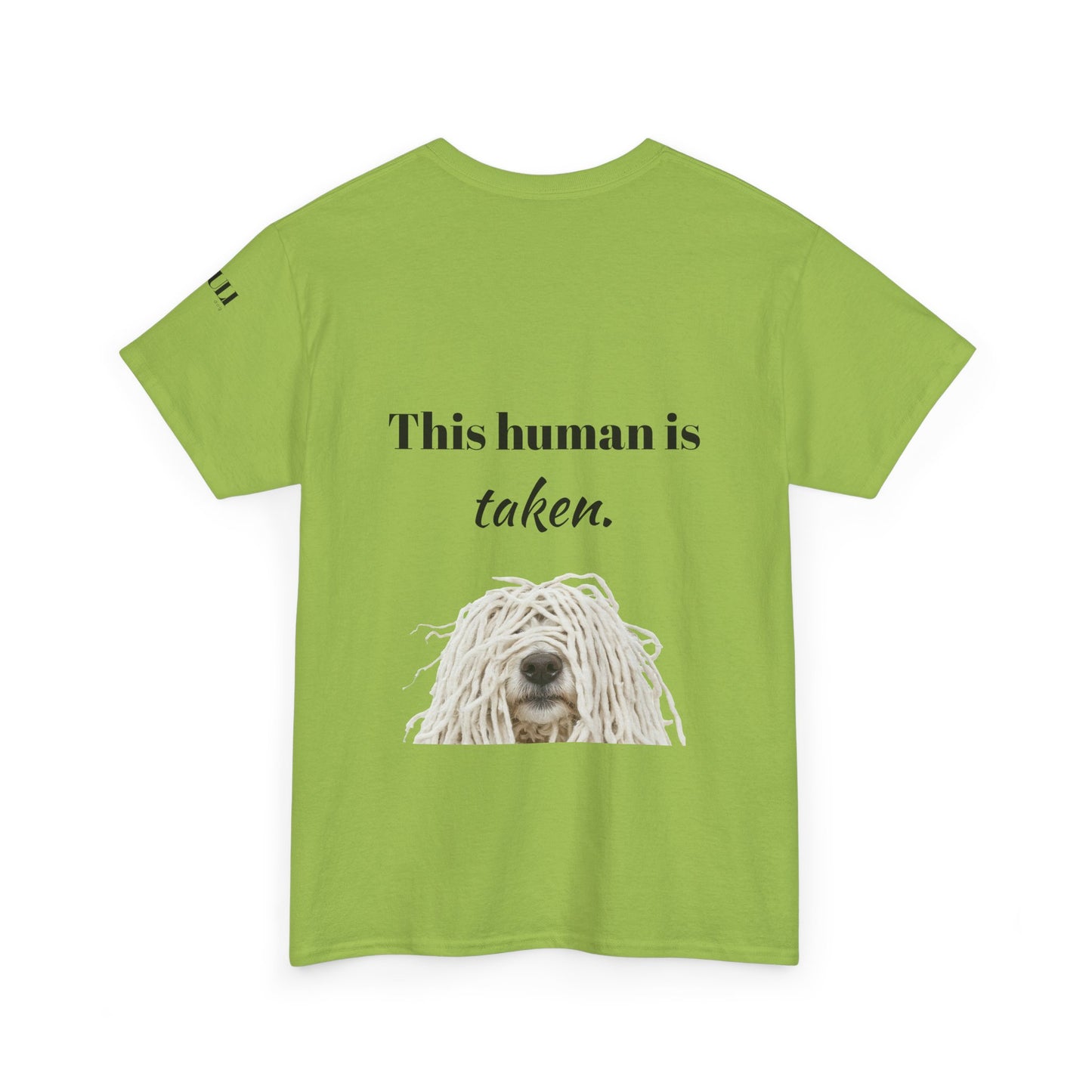 Puli Dog Unisex Heavy Cotton Tee T-shirt