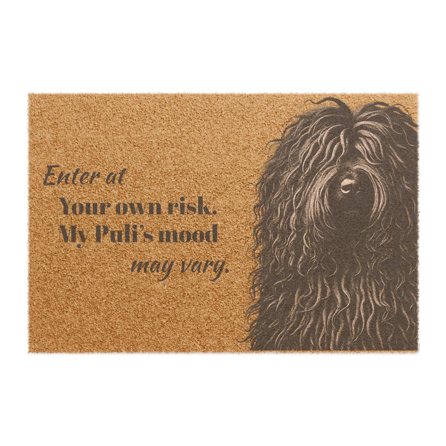 Puli Dog Doormat #3