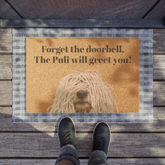 Puli Dog Doormat #2