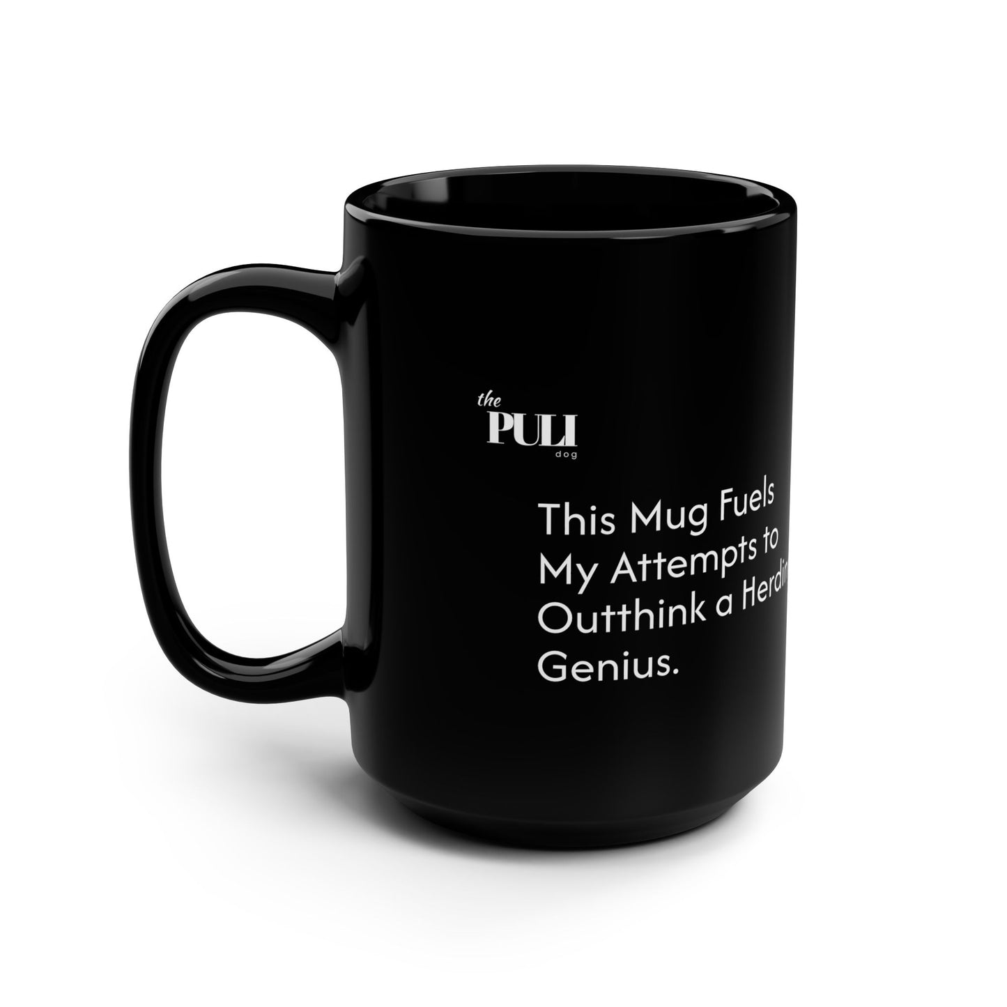 Puli Black Mug