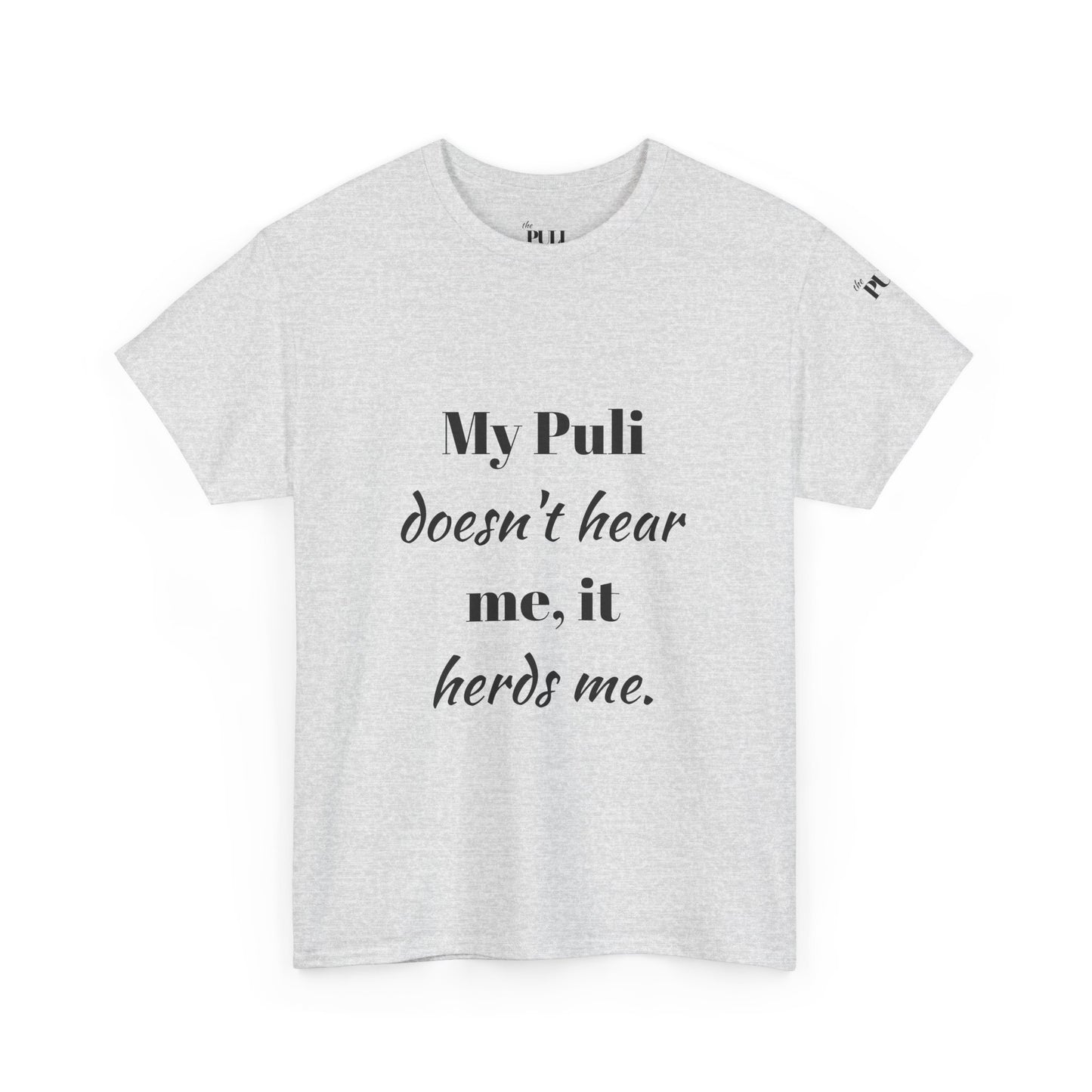 Puli Dog Unisex Heavy Cotton Tee T-shirt