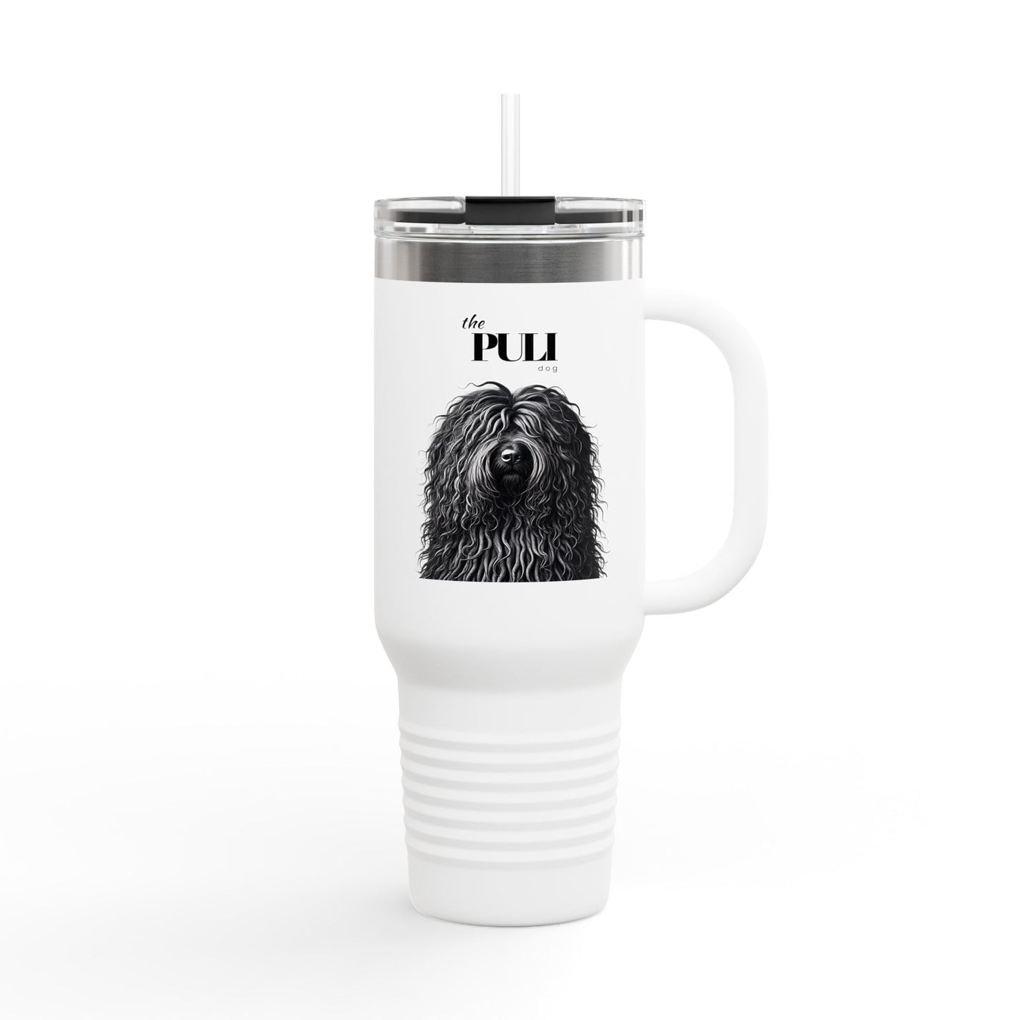 Puli Dog Insulated Travel Mug