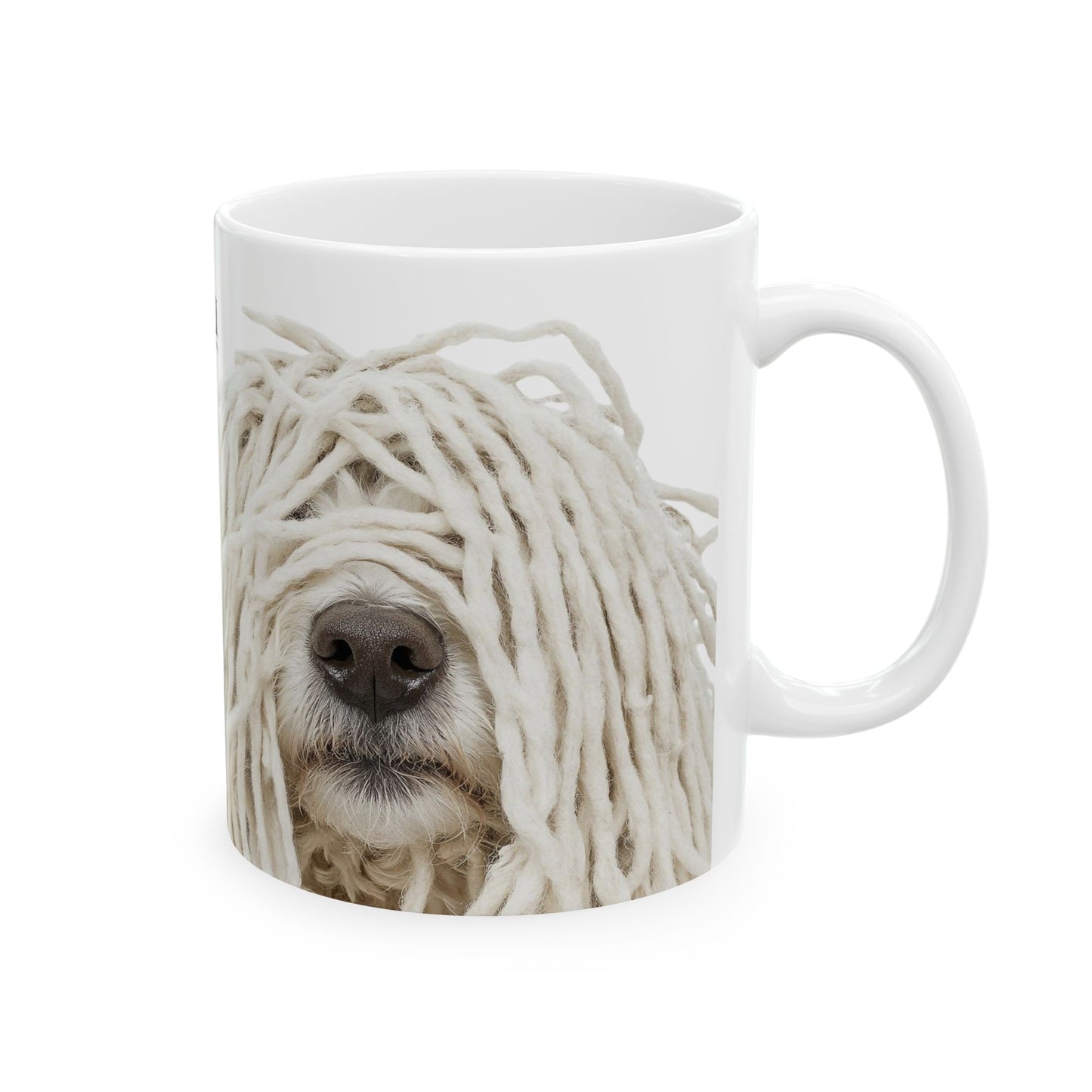 Puli White Wisdom Mug