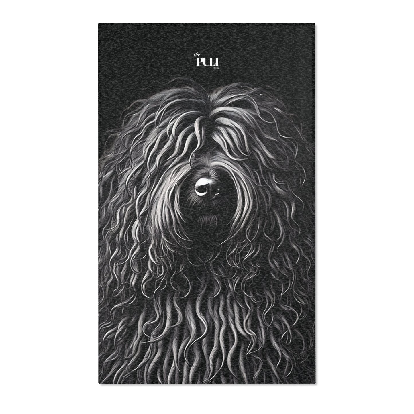 Puli Black Area Rugs